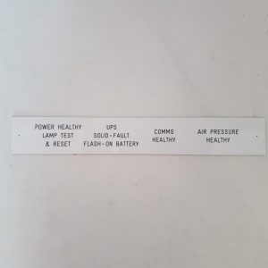 Laser Etched Air Conditioning Labels